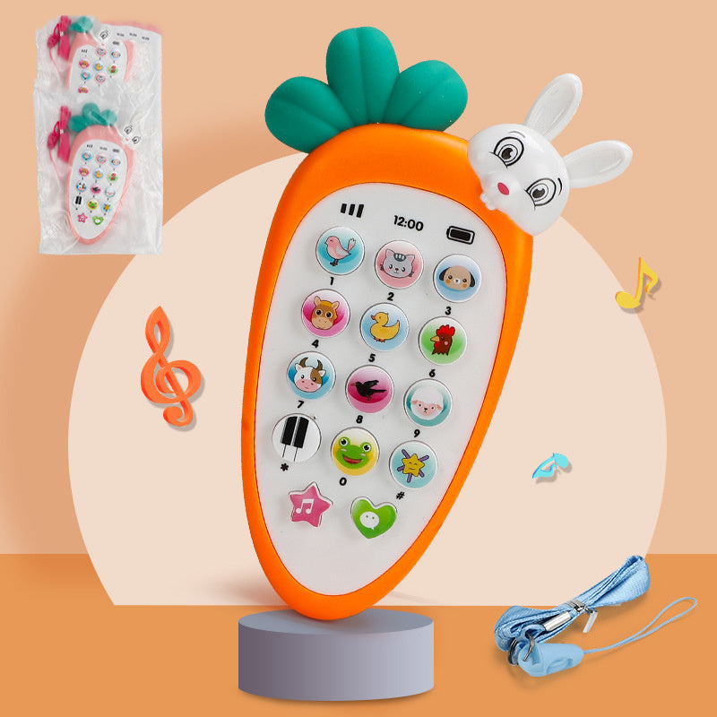 Baby Electronic Phone Toy - Multi-Function Musical Educational Toy for Early Childhood Development