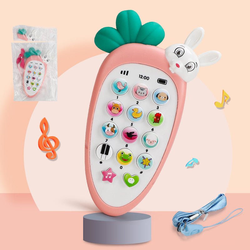 Baby Electronic Phone Toy - Multi-Function Musical Educational Toy for Early Childhood Development