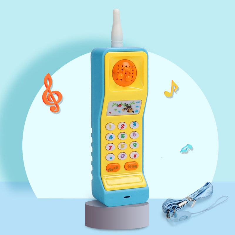 Baby Electronic Phone Toy - Multi-Function Musical Educational Toy for Early Childhood Development