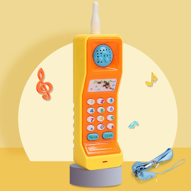 Baby Electronic Phone Toy - Multi-Function Musical Educational Toy for Early Childhood Development