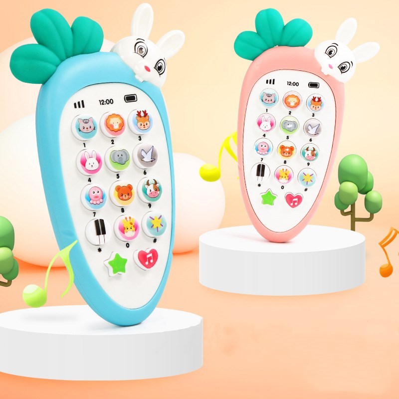 Baby Electronic Phone Toy - Multi-Function Musical Educational Toy for Early Childhood Development