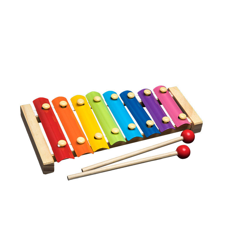 Montessori Wooden Educational Toys - From Colorful Rainbow Blocks to Rattles for Early Childhood Development