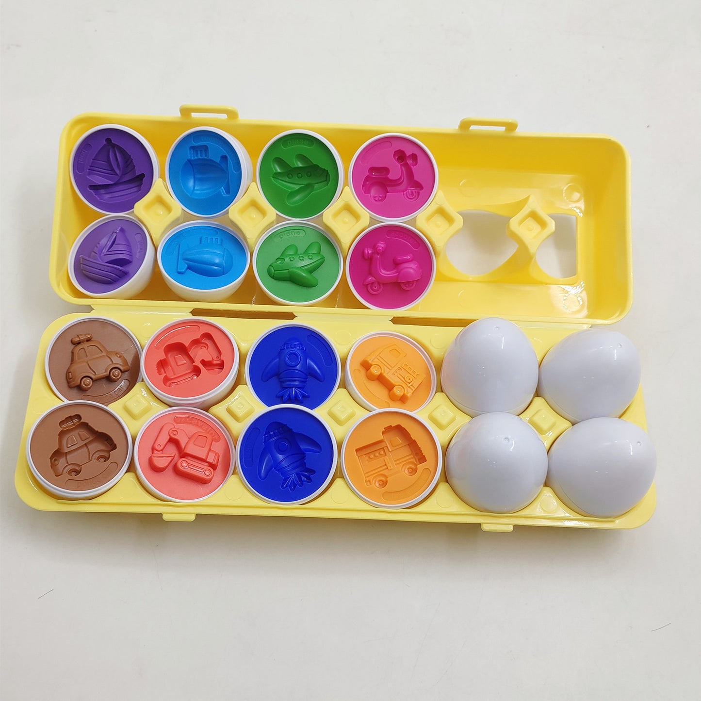 Educational Montessori Egg Toy – Shape Matching and Sorting Game for Early Learning