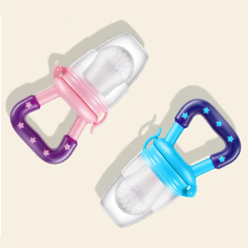 Baby Fresh Food & Milk Feeding Nibbler – Teething Pacifier for Newborns