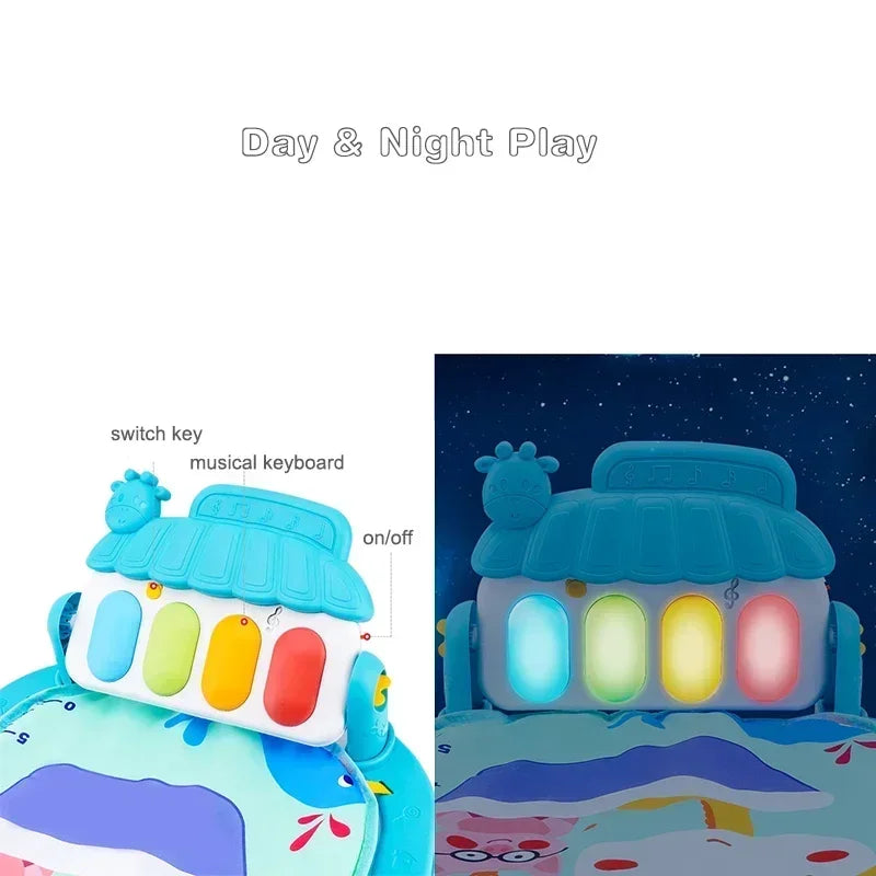 Baby Activity Gym Play Mat - Musical Piano, Early Learning Toy