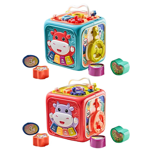 Activity Cube Toy for Early Learning & Development Toy