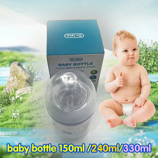 240ml/330ml Drop-Resistant Feeding Bottle for Newborns