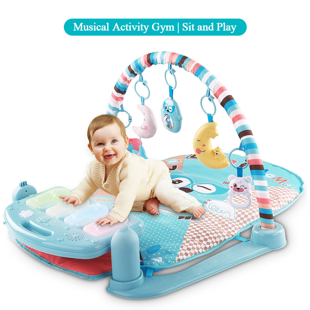 Baby Play Mat with Piano Keyboard – Educational Music Puzzle Mat for Infants